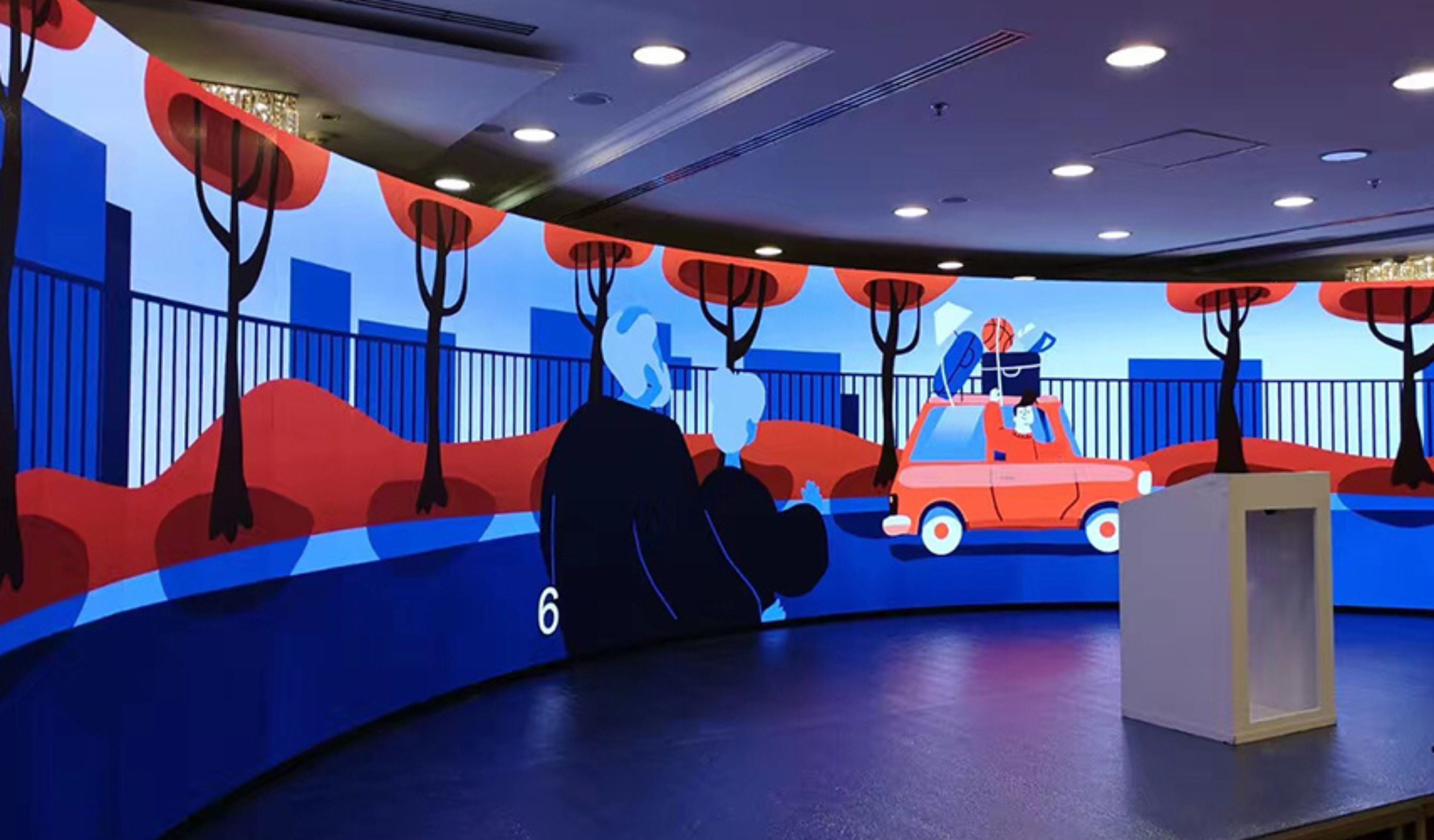 led wall